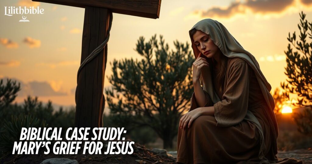 Biblical Case Study Mary’s Grief for Jesus