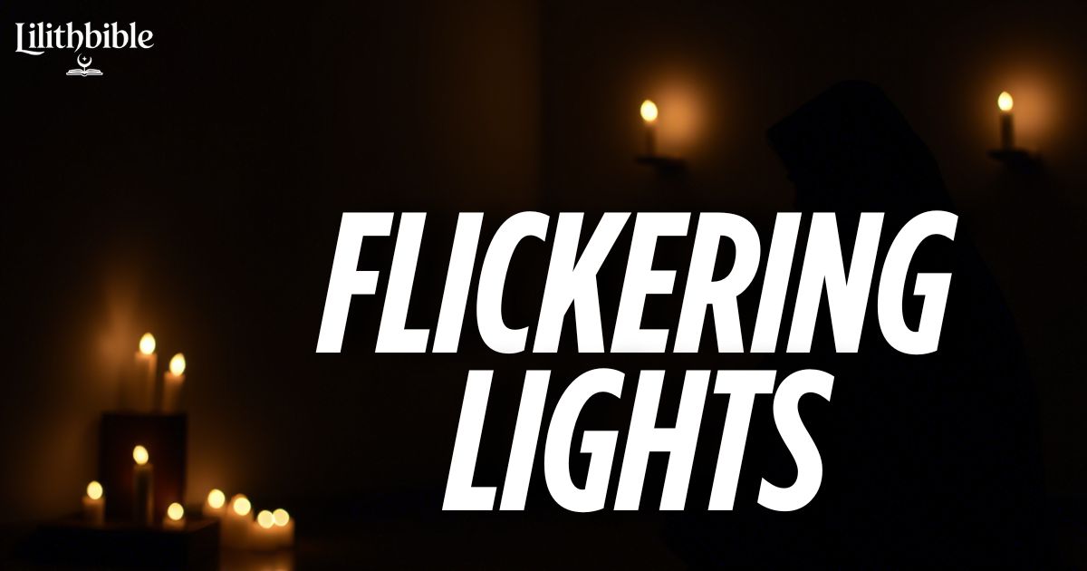 Flickering Lights: A Symbol of Hope in the Bible in 