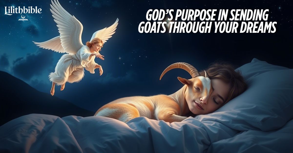 God’s Purpose in Sending Goats Through Your Dreams