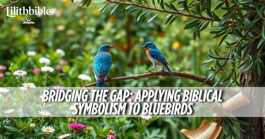 Bridging the Gap Applying Biblical Symbolism to Bluebirds