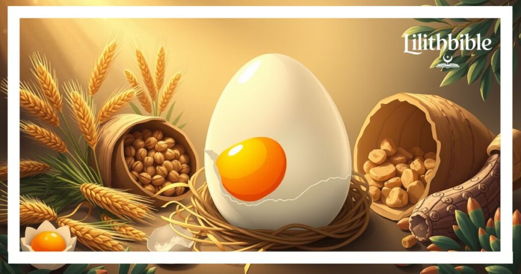 Double Yolk Egg and Biblical Prosperity