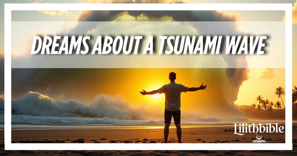 Dreams About a Tsunami Wave